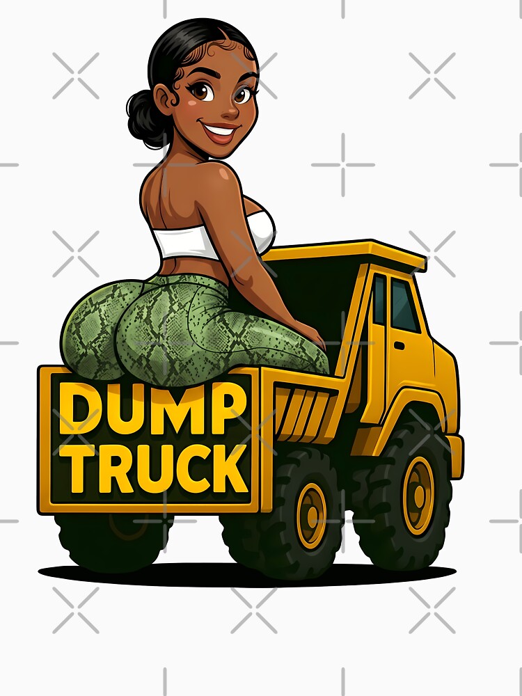 Dump Truck by Sawset Unisex , , , Long Sleeve Tee