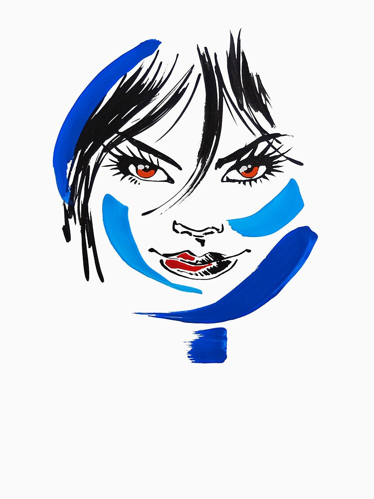 Simples Line - Minimal Portrait by RennerRangel