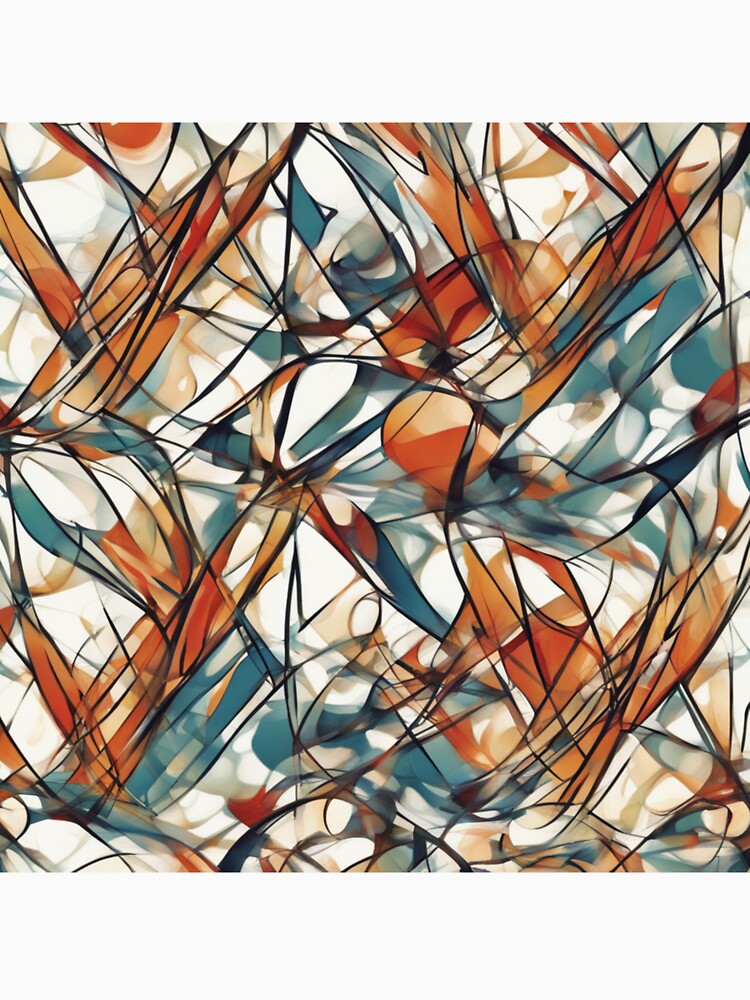 Playful Geometric Shapes Art by Giorgino-Gio