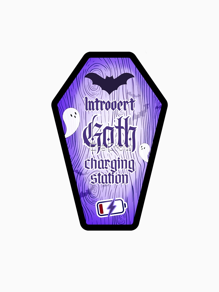 Goth Introvert by EraCrow Unisex , , , Long Sleeve Tee