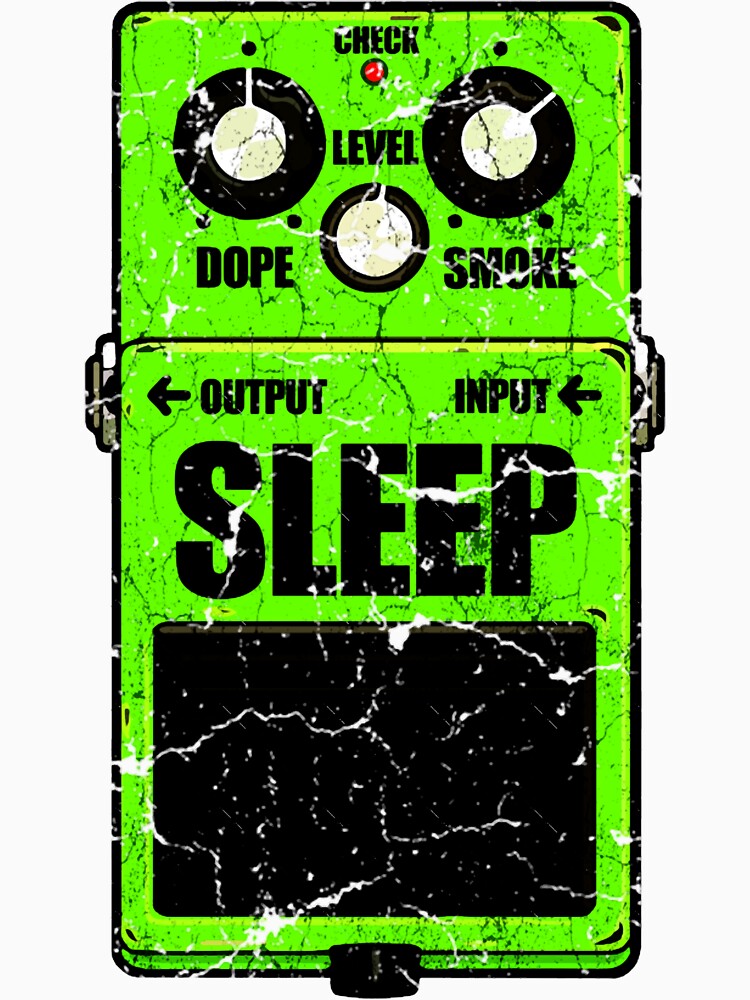 Sleep Band Stompbox by MyrlJast Unisex , , , Long Sleeve Tee