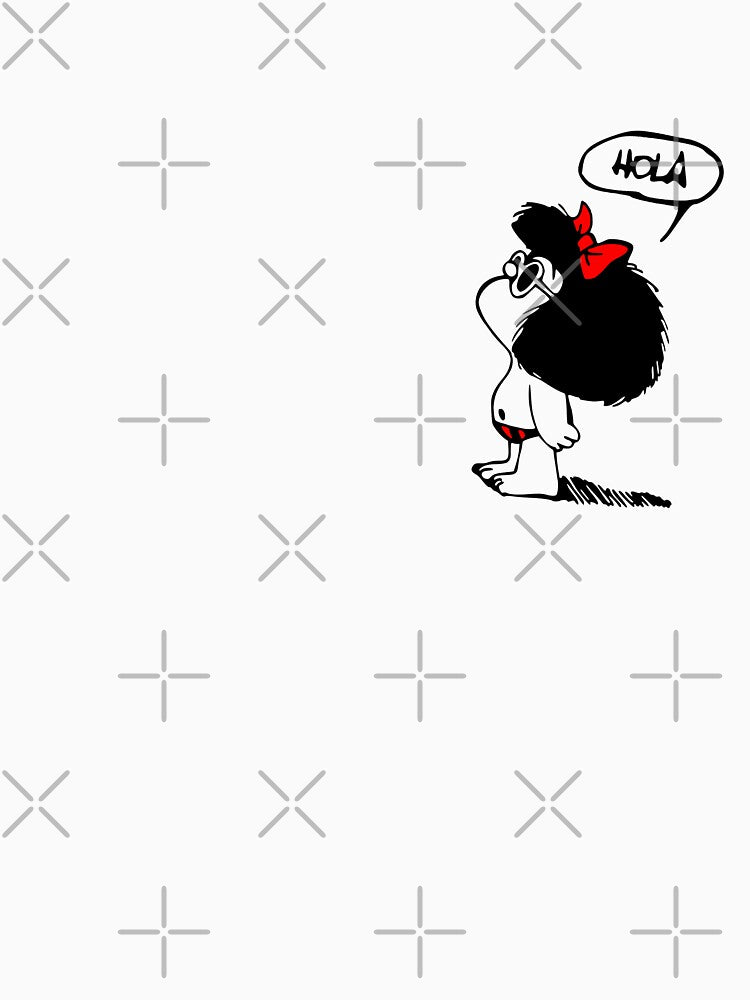 Mafalda classic quino shirt by MyWololo Unisex , , , Long Sleeve Tee