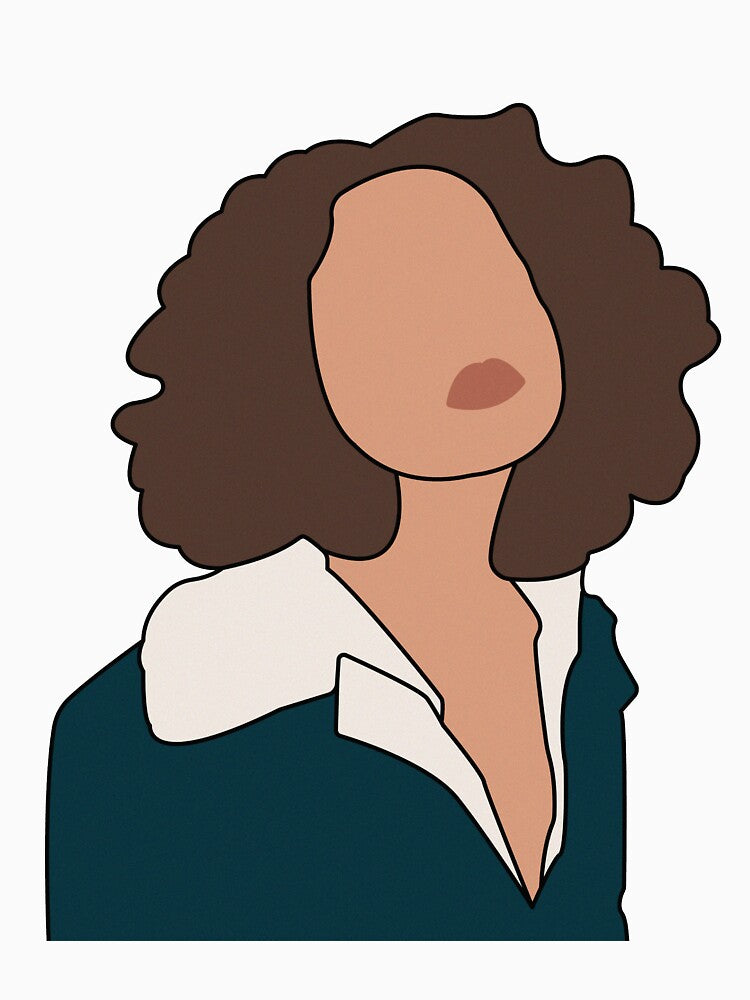 Minimalist Feminine Portrait - Cozy by newera-lineart