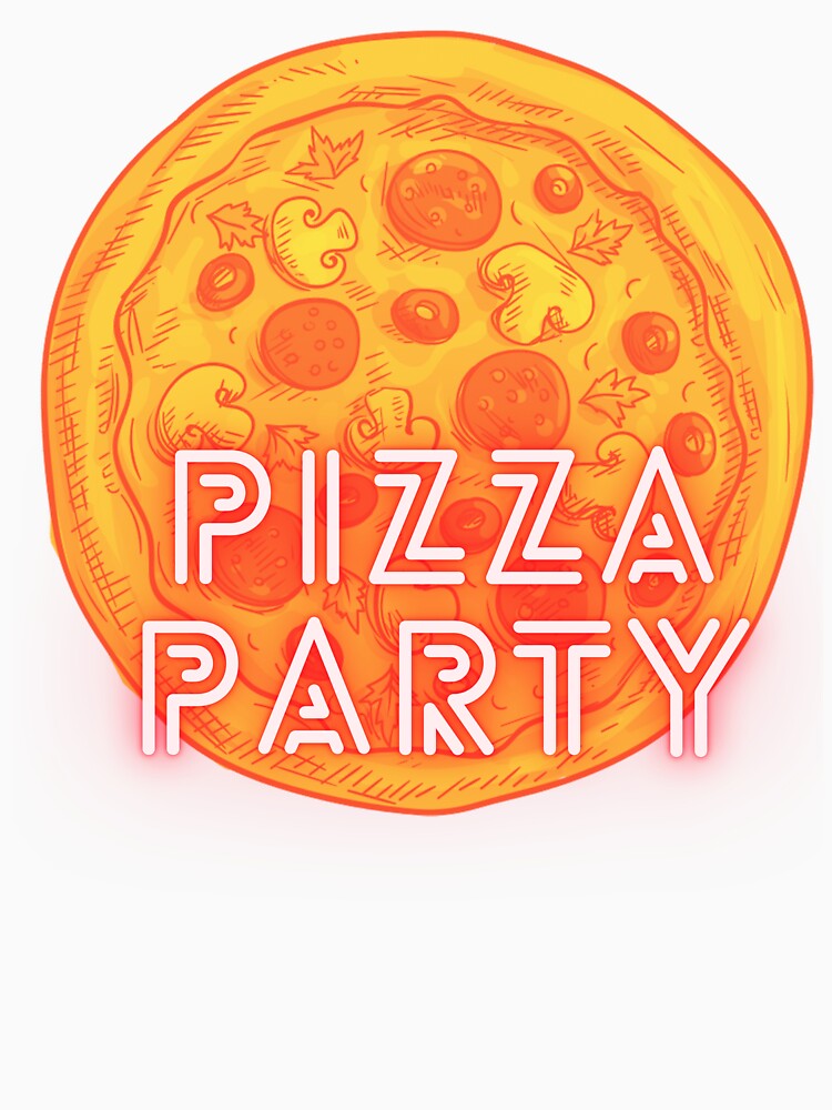 Pizza Party Shirt, Pizza Lovers by Impulsshop Unisex , , , Long Sleeve Tee
