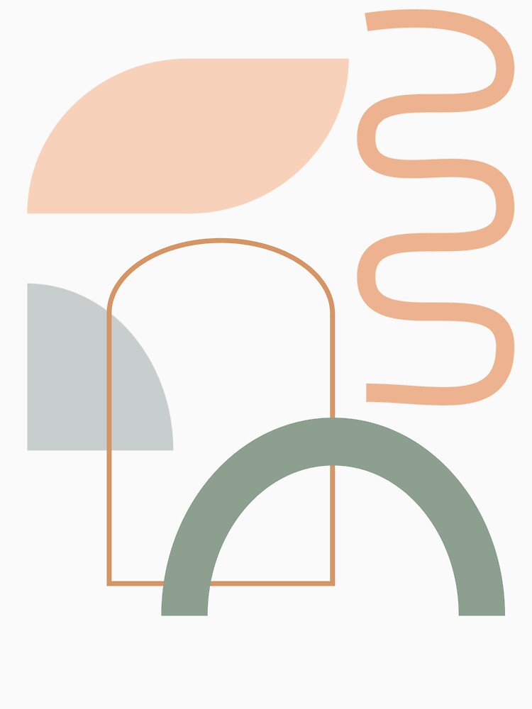 Organic Shapes in Neutral Earth Tones by JuneJournal