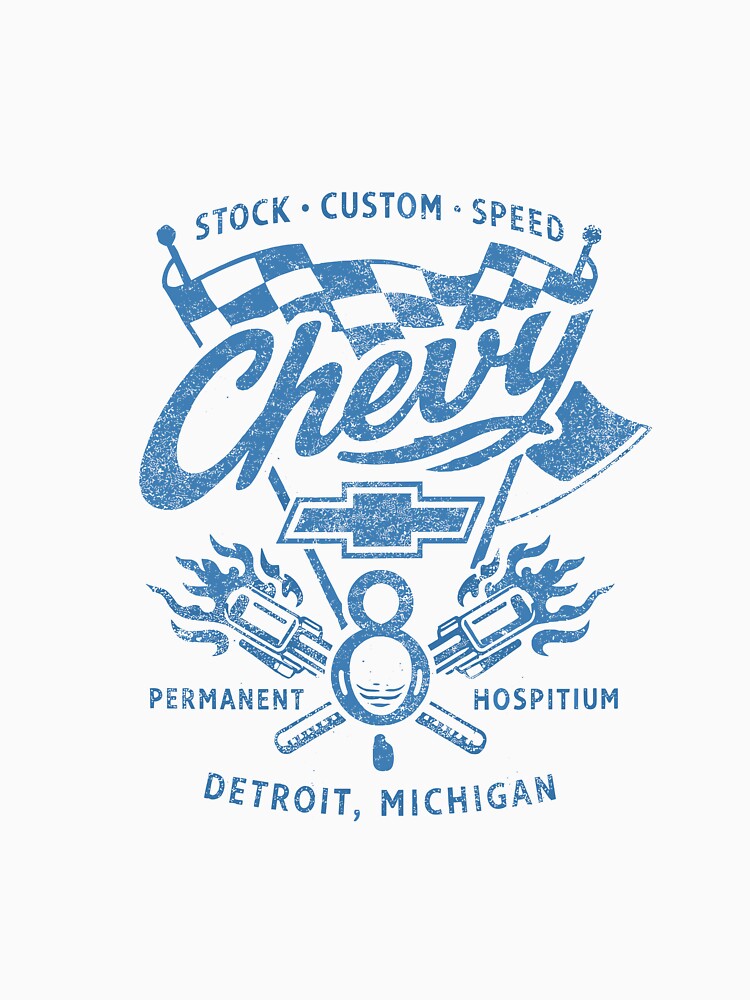 Chevy Racing by Matinez Pink Unisex , , , Long Sleeve Tee