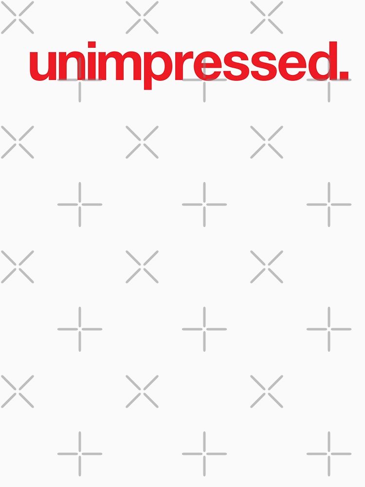 Unimpressed by The Common Tee Unisex , , , Long Sleeve Tee