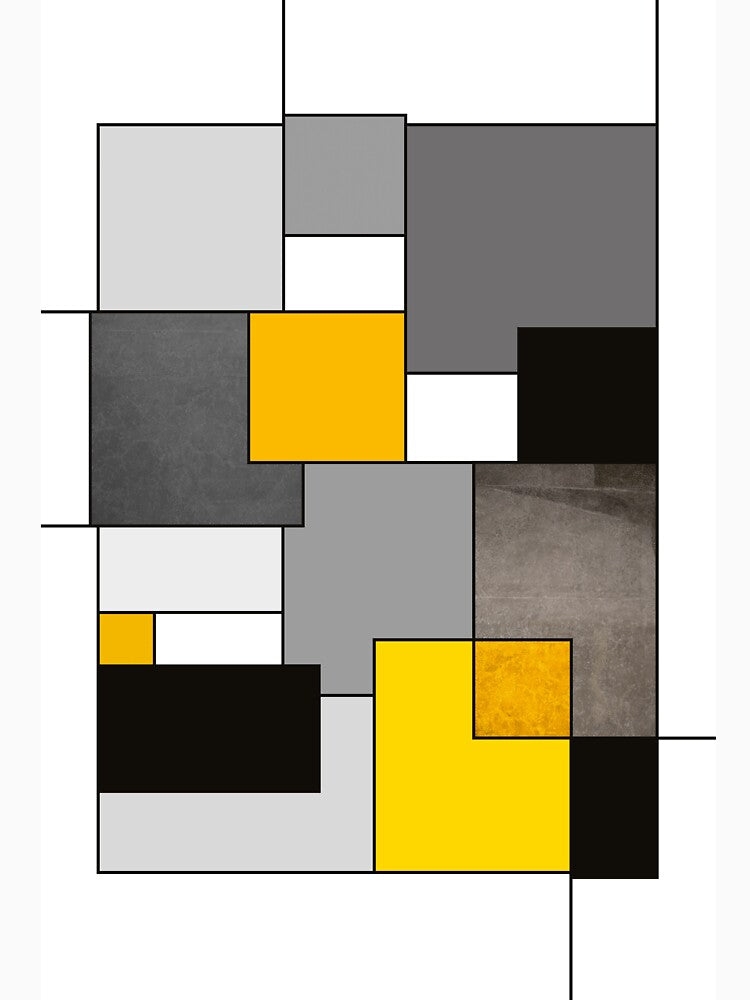 Geometric Abstract Design 145 by Szafranscy Art Studio