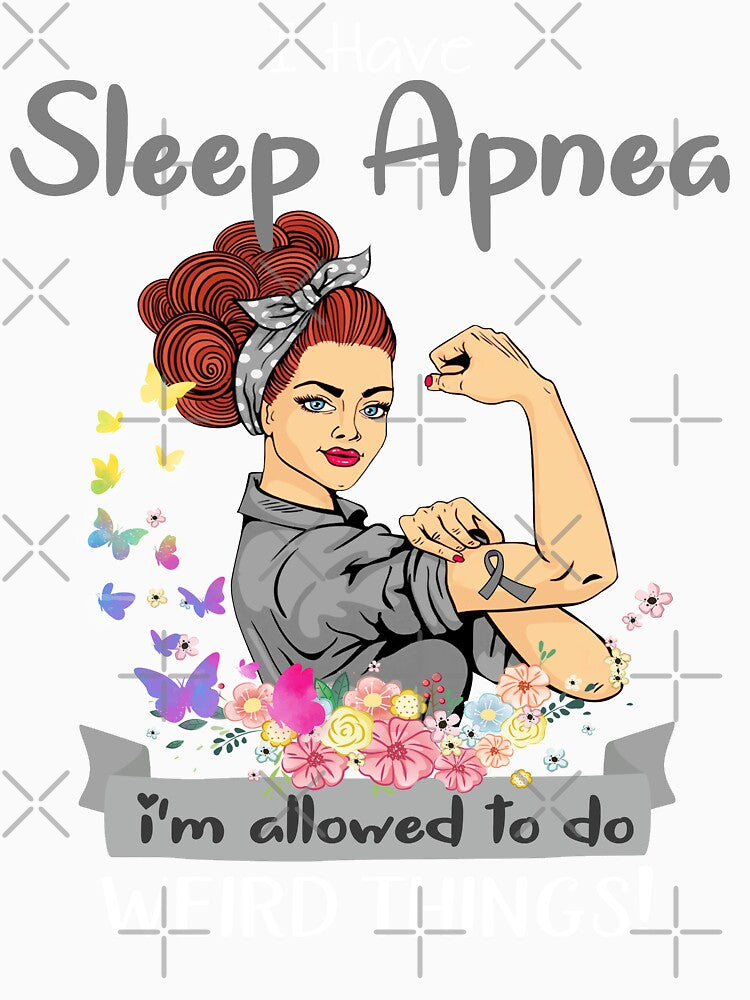 I Have Sleep Apnea I'm Allowed To Do Weird Things by largellie Unisex , , , Long Sleeve Tee