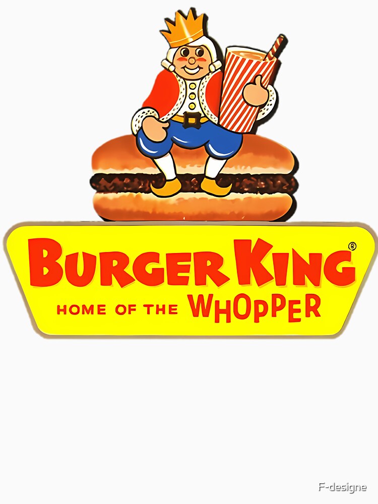 Vintage Burger King Sign by F-designe Unisex , , , Long Sleeve Tee