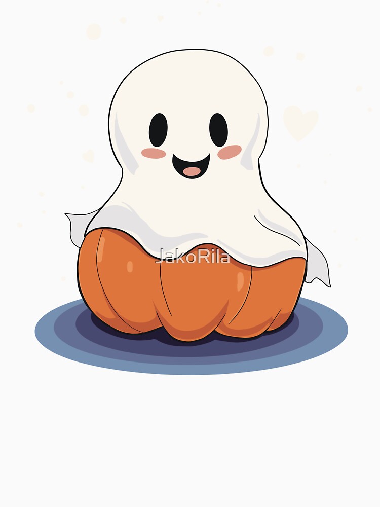 Cute Ghost by JakoRila Unisex , , , Long Sleeve Tee