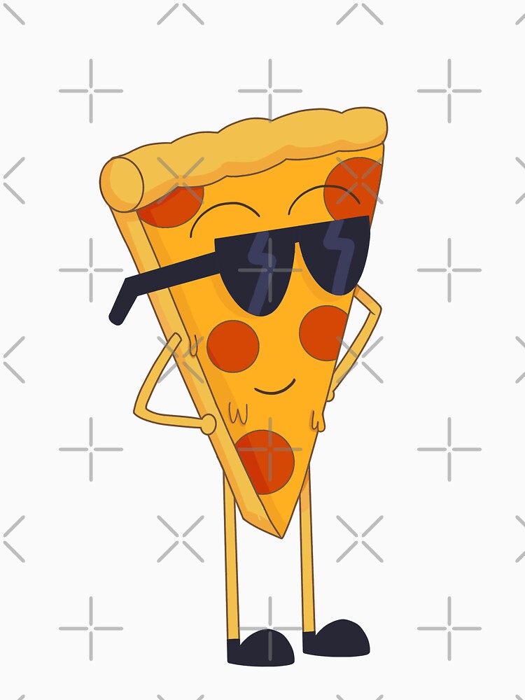 Cool Pizza by Amberein Unisex , , , Long Sleeve Tee