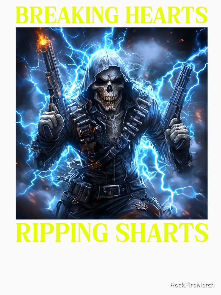 Breaking Hearts Ripping Sharts Oddly Specific by RockFireMerch Unisex , , , Long Sleeve Tee