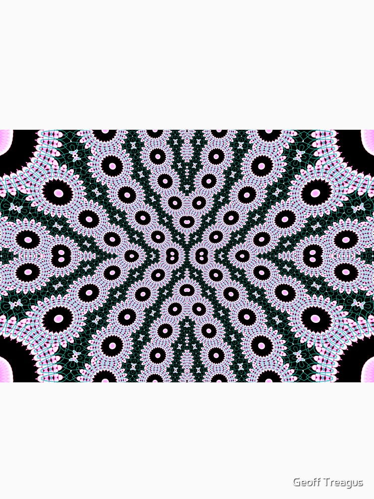 Dynamic Pale Pink Dots Pattern by Geoff Treagus Unisex , , , Long Sleeve Tee