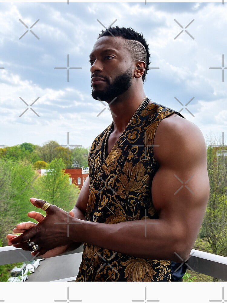 Aldis Hodge Stylish by oliviafowlerart Unisex , , , Long Sleeve Tee