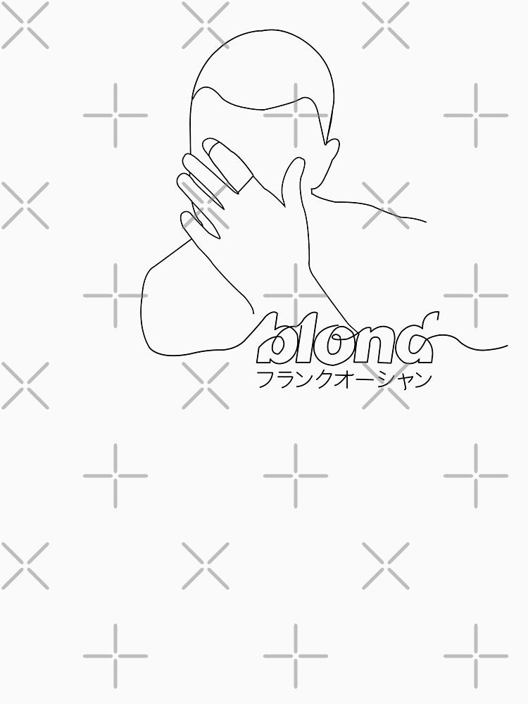 Minimalistic Frank Ocean Blond by miiaa Unisex , , , Long Sleeve Tee