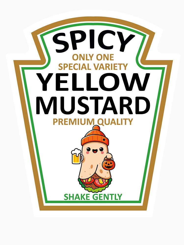 Sweet Honey Taco Mustard DIY Halloween Costume Familly Matching Group Ghost Pumpkin by NADIASHOP86