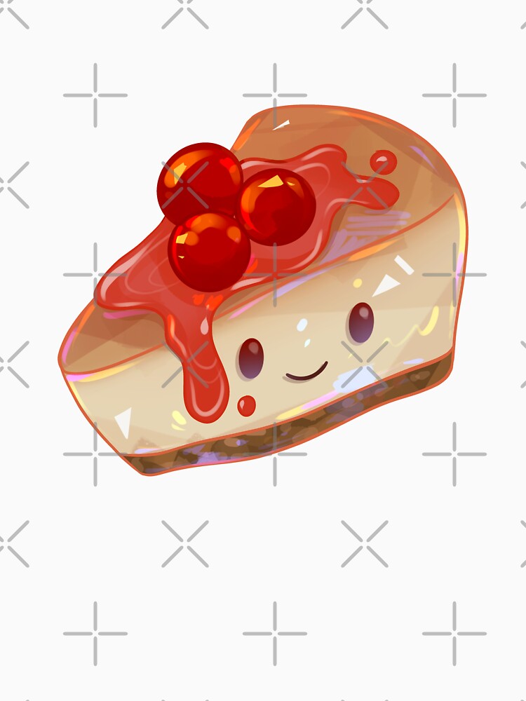 Happy Cherry Cheesecake by GalaxyChicken Unisex , , , Long Sleeve Tee
