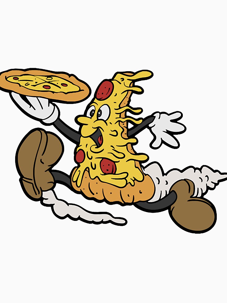 Pizza Waiter by AnadalayWal Unisex , , , Long Sleeve Tee