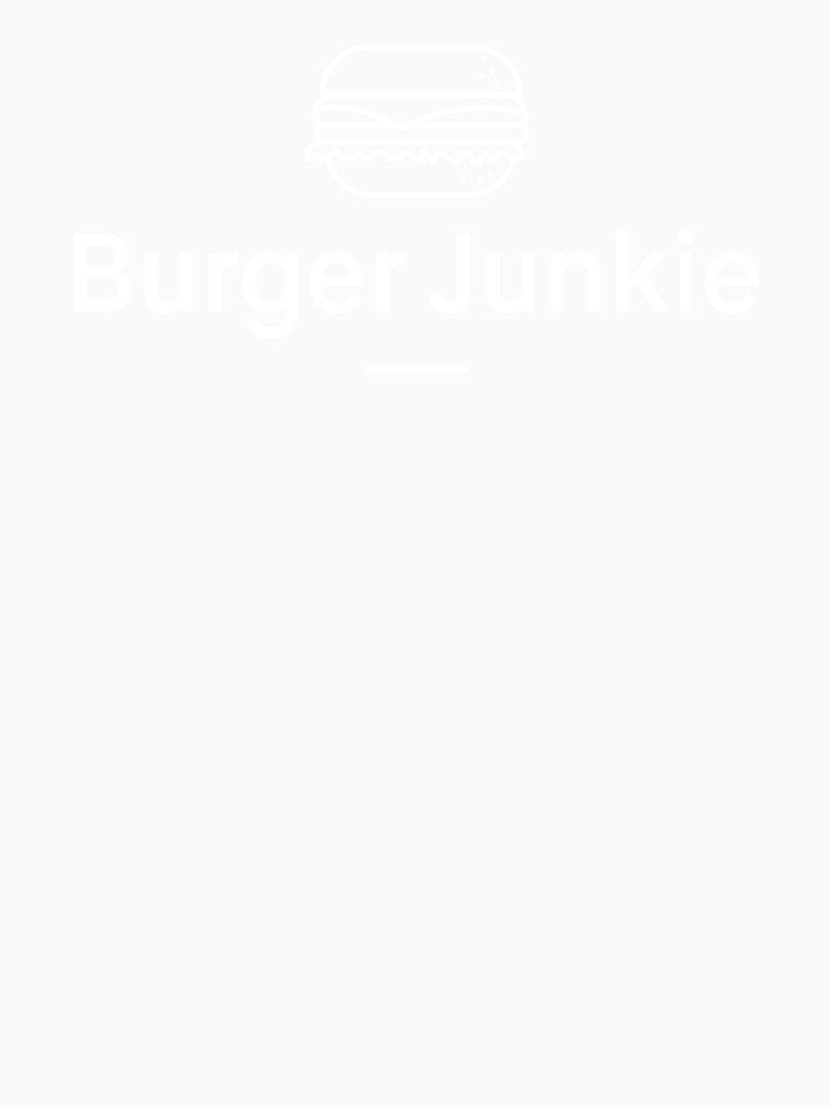 Burger Junkie by nobletonmerch Unisex , , , Long Sleeve Tee