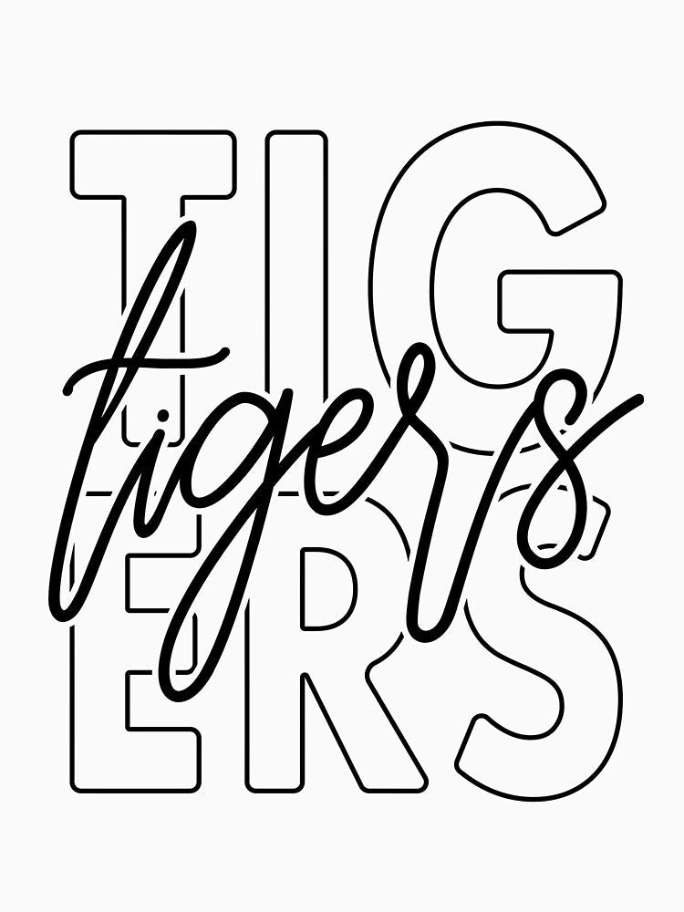 Tigers by TigerRoseStudio Unisex , , , Long Sleeve Tee
