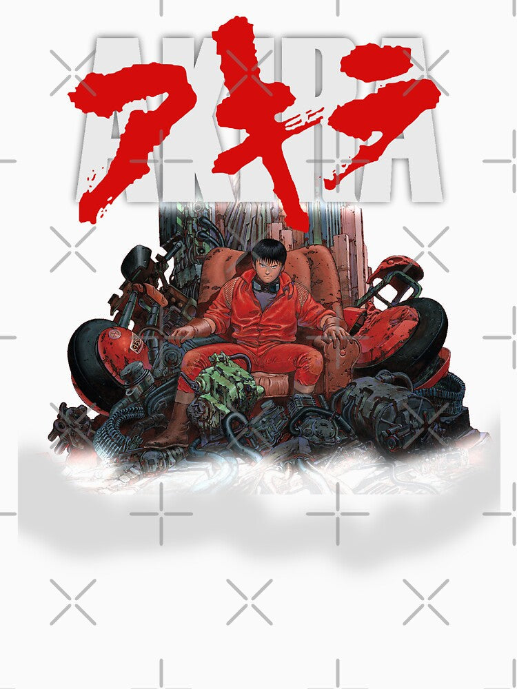 Akira Kaneda Classic Design by GeeknGo Unisex , , , Long Sleeve Tee