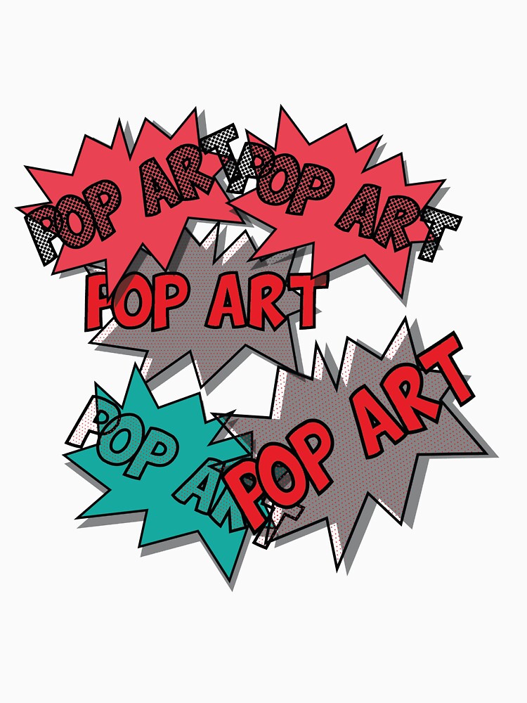 Pop Art Print by Ayrene Unisex , , , Long Sleeve Tee