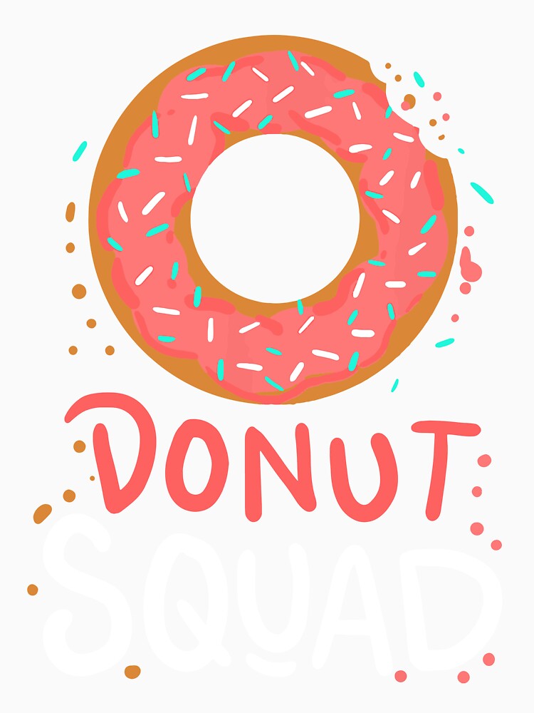 Funny Doughnut Day Donut Squad by JudyMann8258 Unisex , , , Long Sleeve Tee