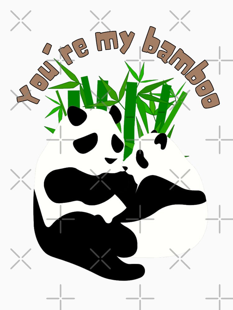You're My Bamboo - Funny Valentine Pun by LMoonDesigns Unisex , , , Long Sleeve Tee