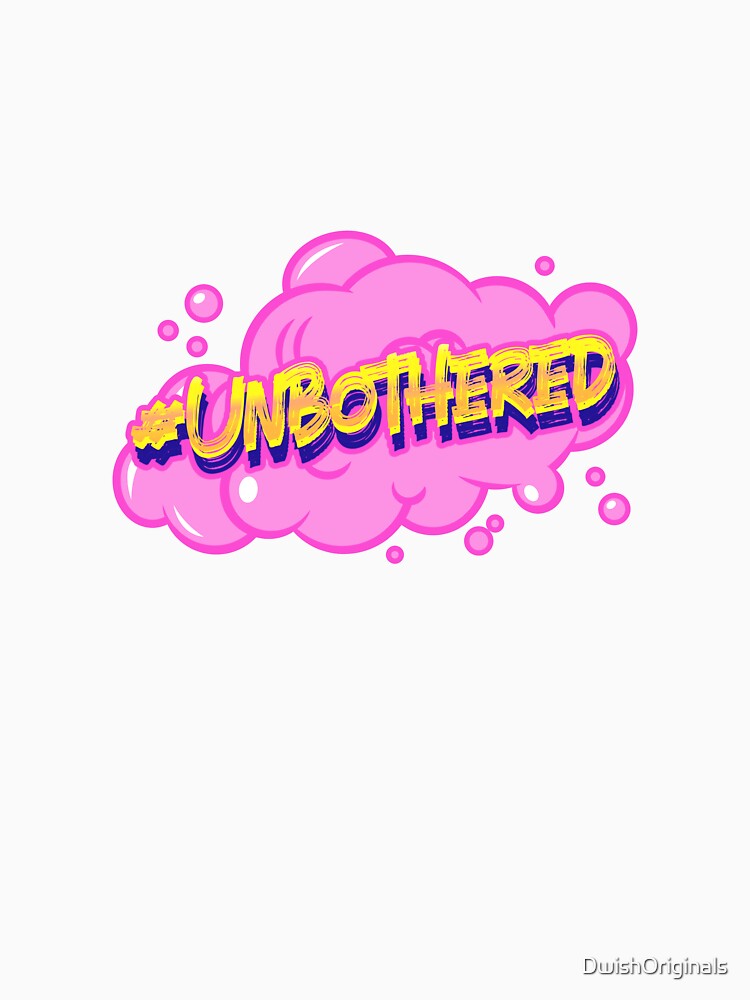 #Unbothered Hashtag by DwishOriginals Unisex , , , Long Sleeve Tee