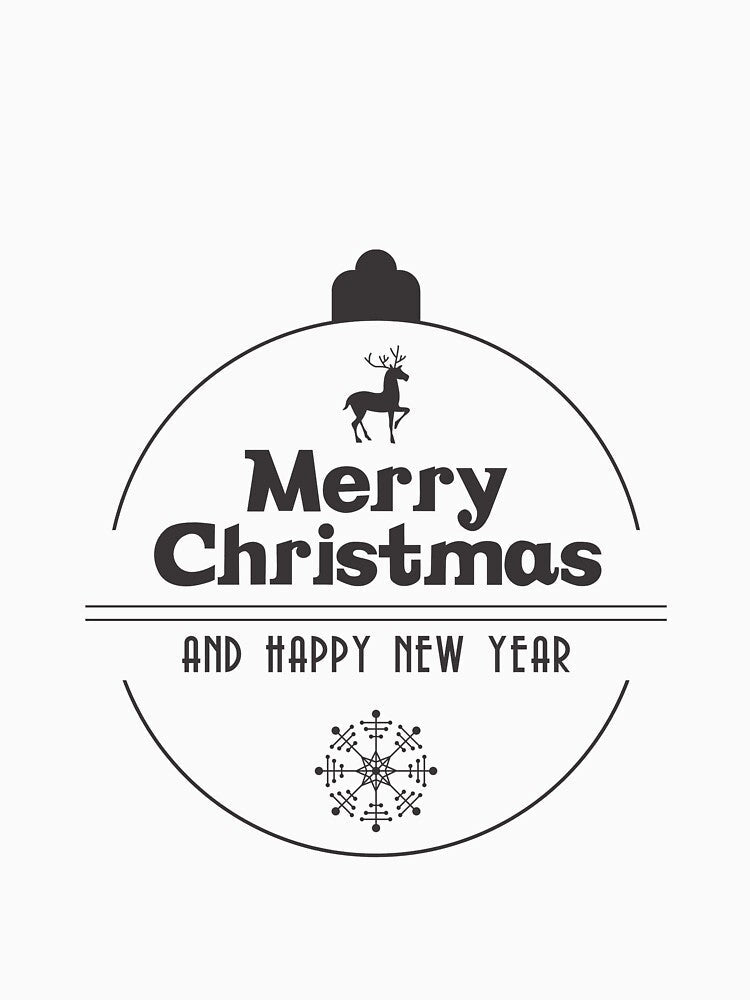 Merry Christmas Basic Novelty Quote December Graphic (3) by popotamfriends Unisex , , , Long Sleeve Tee