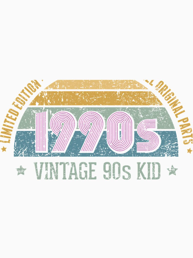 Vintage 90S Kid by ahronmitch4961 Unisex , , , Long Sleeve Tee
