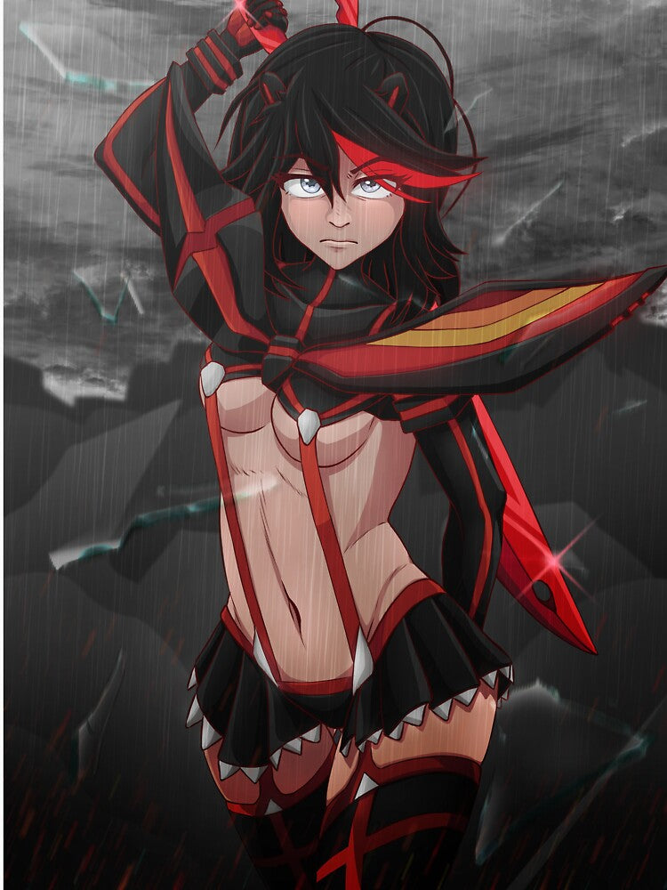 Ryuko Matoi || Kill la Kill by UpstageBunion Unisex , , , Long Sleeve Tee