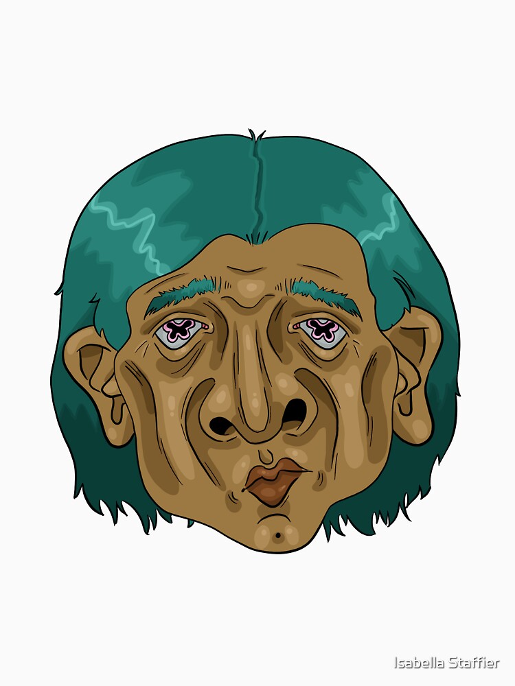 Lady with Sea Green Hair by Isabella Staffier
