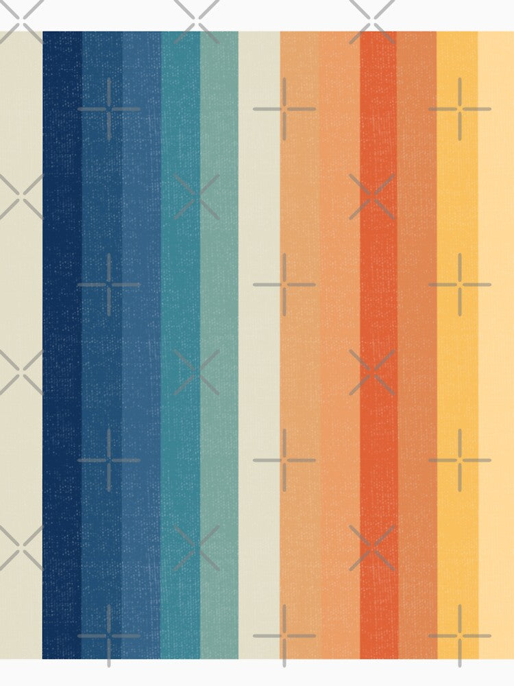 retro stripes by mandyelizabeth
