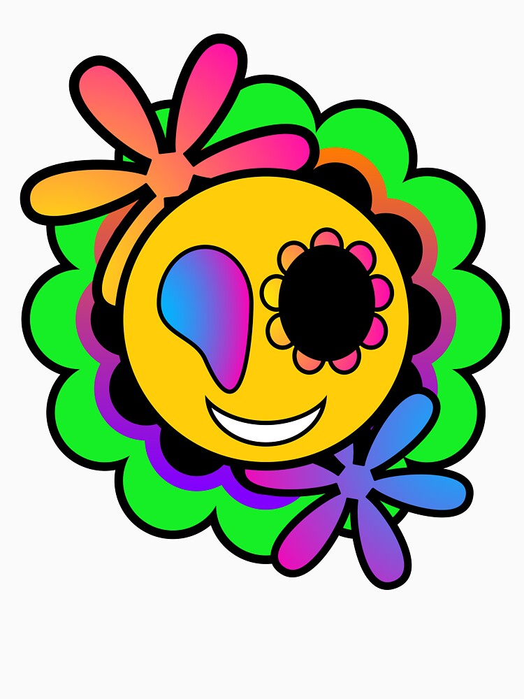 Trippy Flower Emote by starma