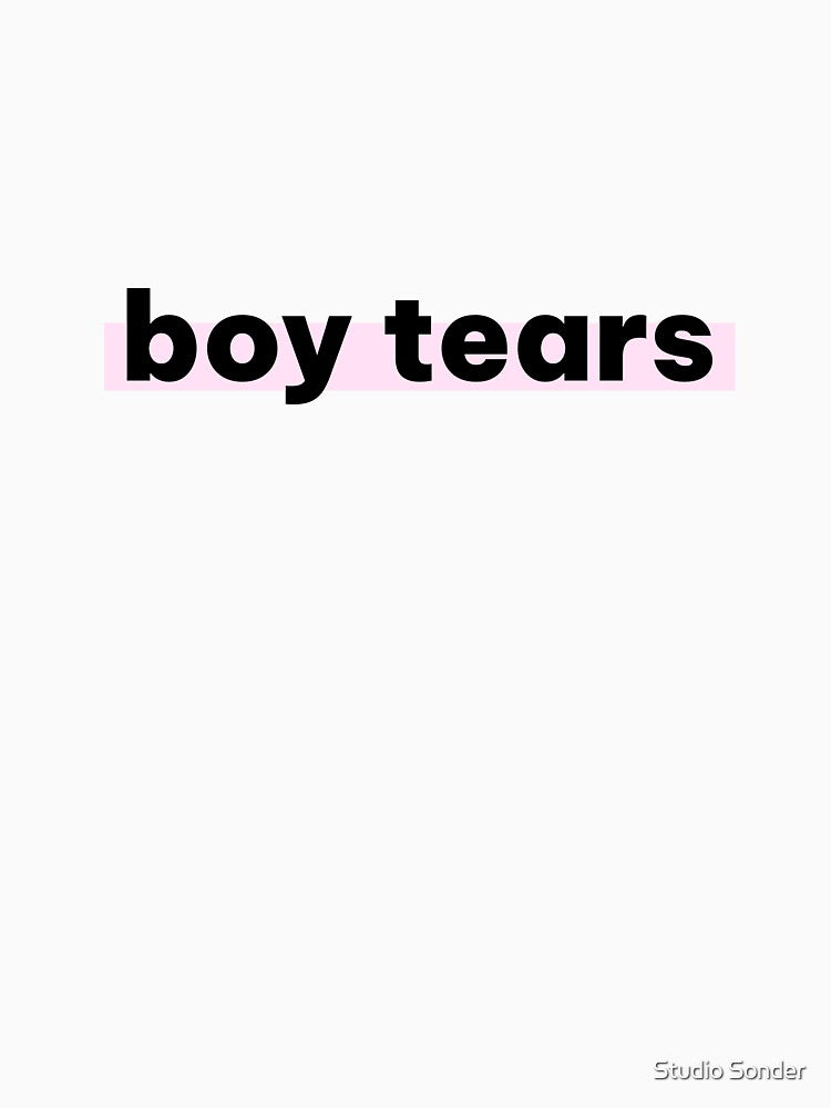 Boy Tears by Studio Sonder Unisex , , , Long Sleeve Tee