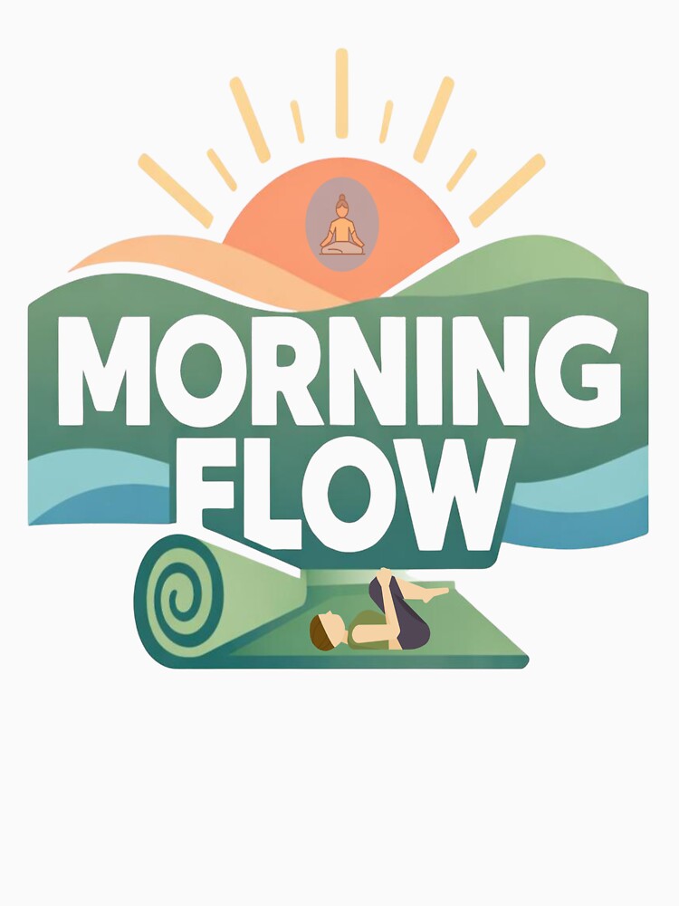 Morning Flow – Minimal Yoga Calm by RMTrendy Unisex , , , Long Sleeve Tee