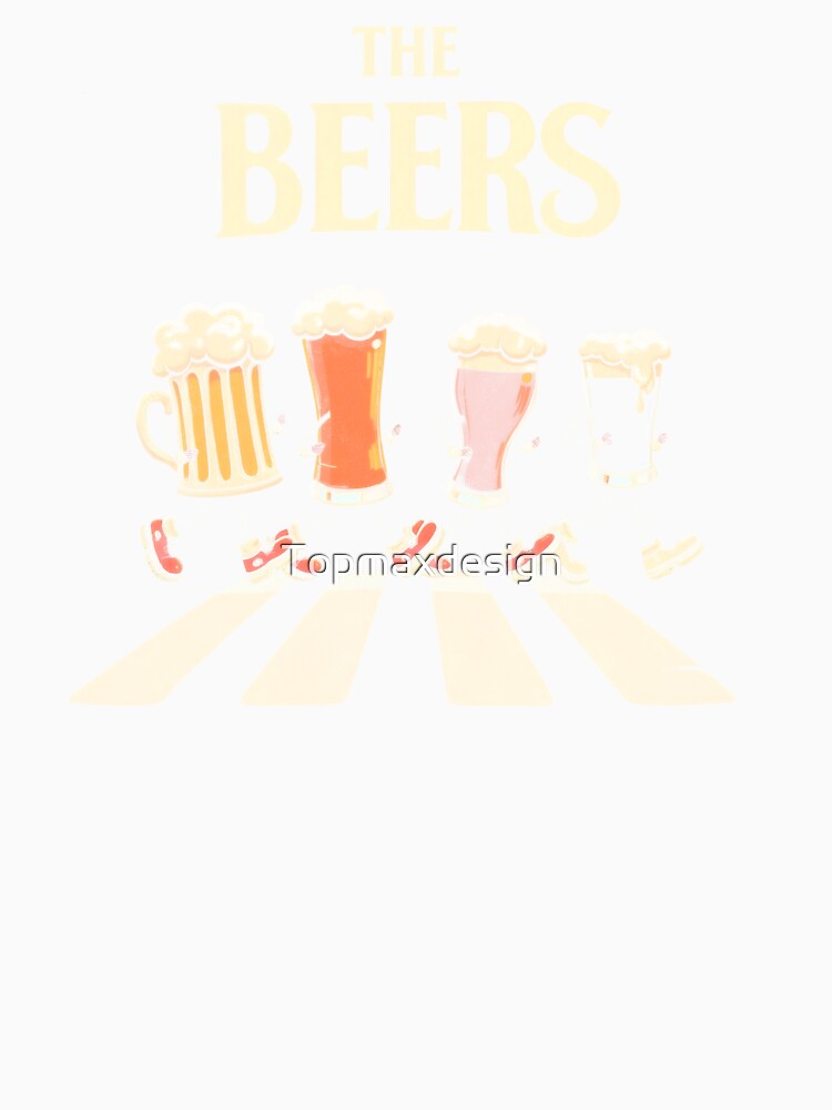 The Beers by Topmaxdesign Unisex , , , Long Sleeve Tee