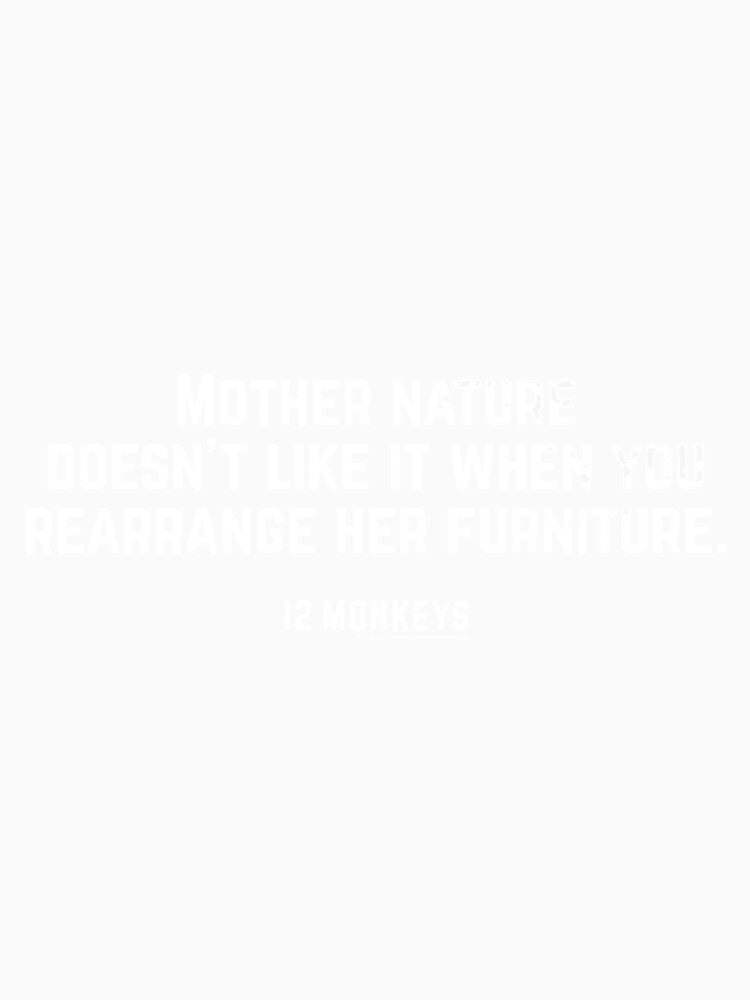 12 Monkeys Mother Nature Premium - Official Tee by HammonArt Unisex , , , Long Sleeve Tee