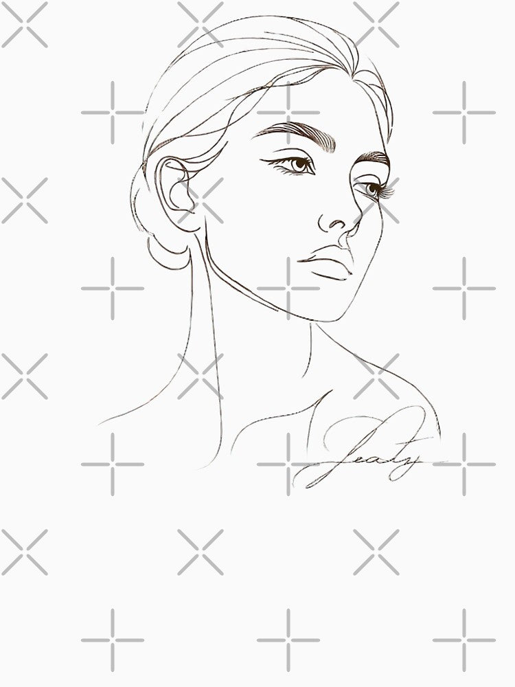 Elegant Beauty in Lines by krishutd