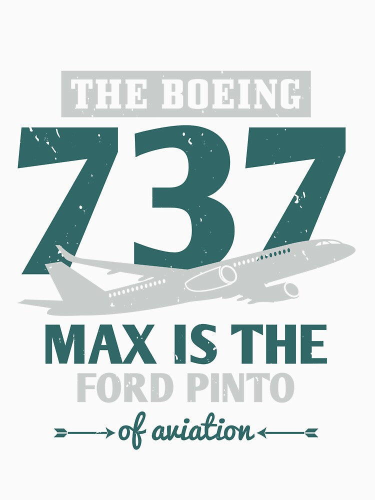 The Boeing 737 MAX by MarkyShoppe Unisex , , , Long Sleeve Tee
