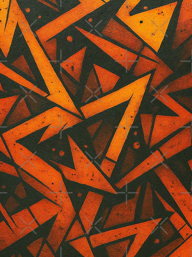 EARTH TONE GEOMETRIC PATTERNS by RICK-TURNER