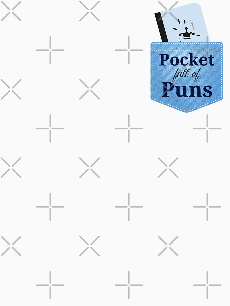 Pocket full of puns by Vividy Unisex , , , Long Sleeve Tee