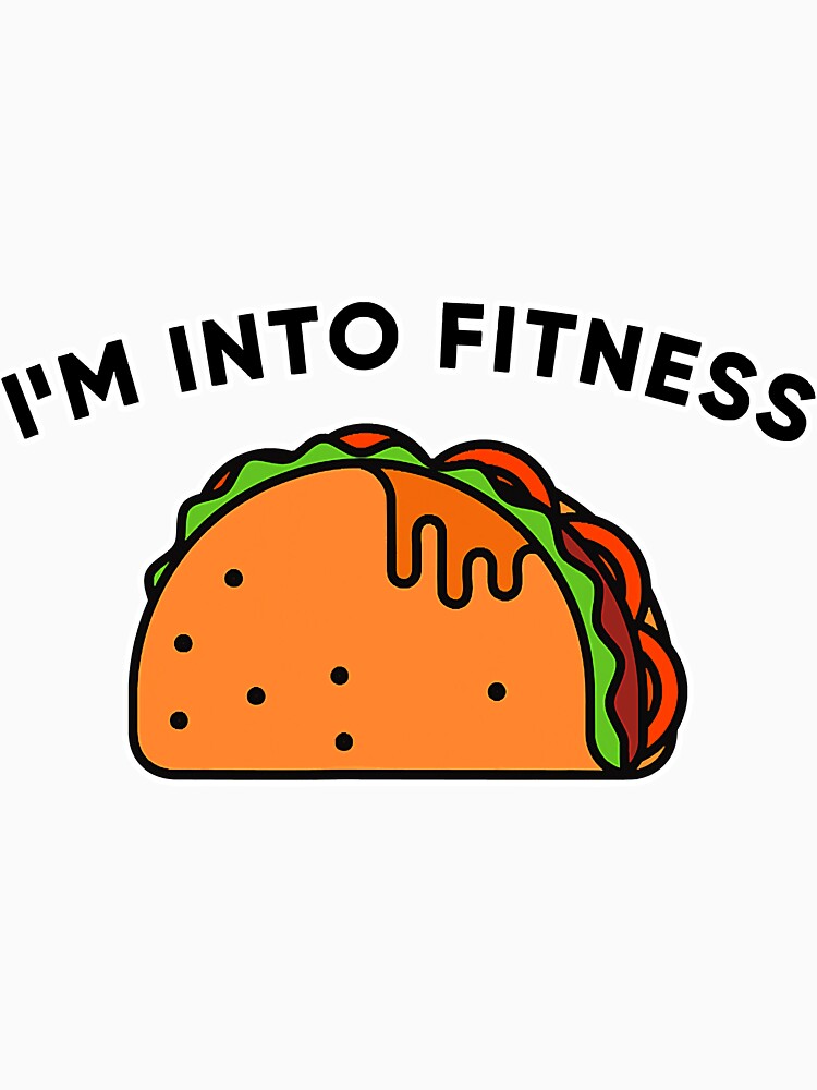 Im Into Fitness Cool Tacos Novelty by SkyCloudBlue Unisex , , , Long Sleeve Tee