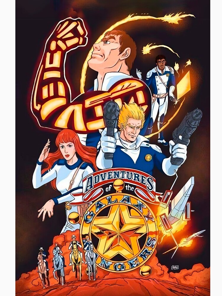 Adventures Of The Galaxy Rangers HD 2 by Retr0Tshirts Unisex , , , Long Sleeve Tee