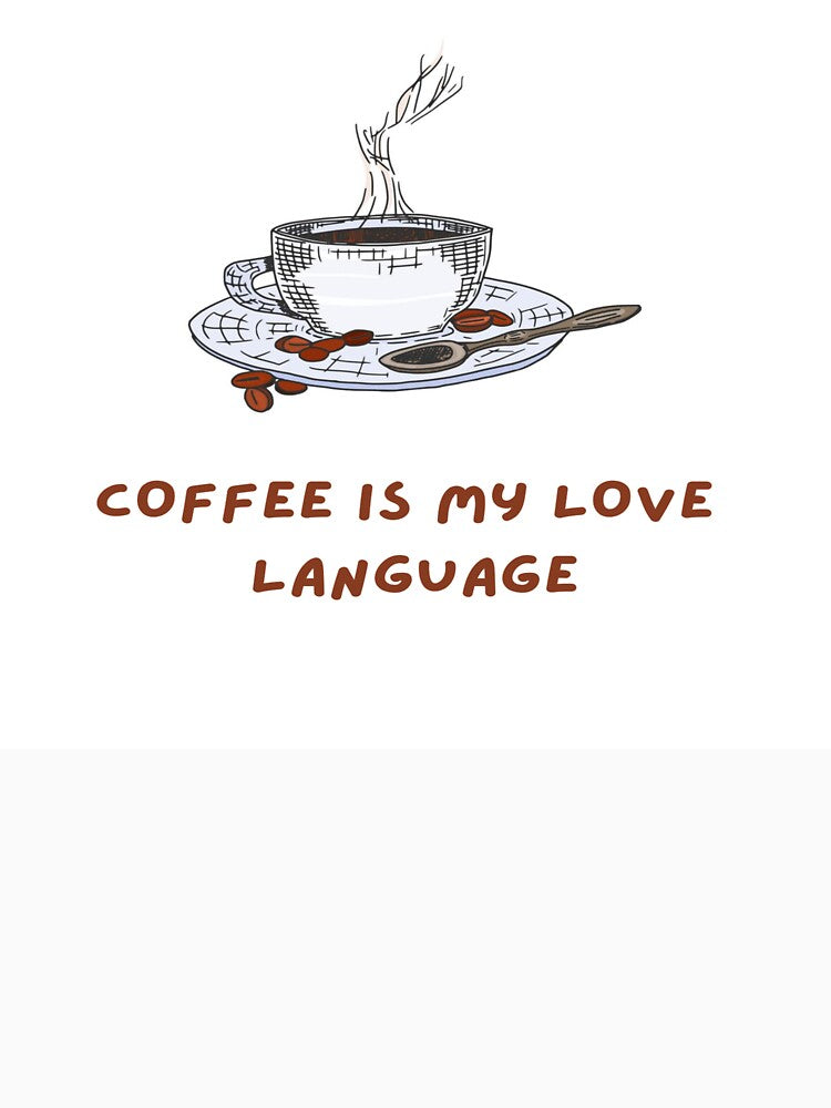 Copy of Love In Every Sip - The Art of Coffee by unikkk Unisex , , , Long Sleeve Tee