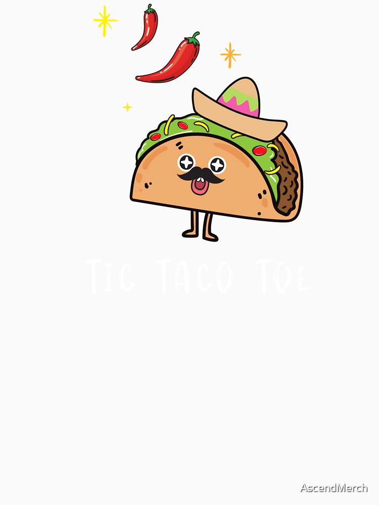 Tic Taco Toe by AscendMerch Unisex , , , Long Sleeve Tee