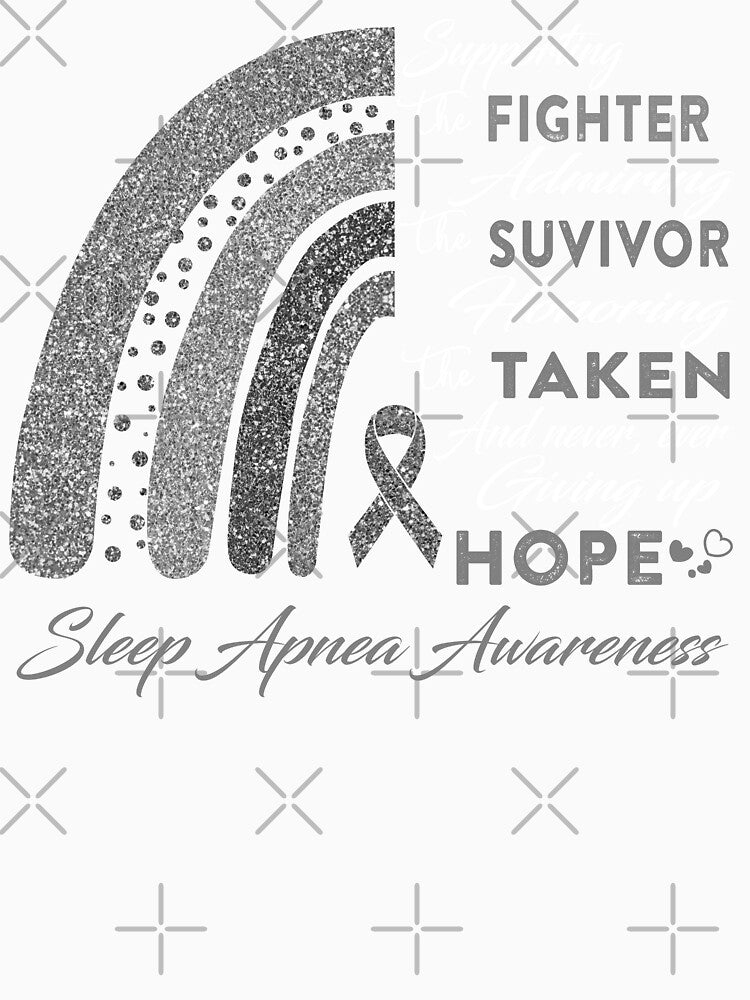Sleep Apnea Warrior Supporting Fighter Sleep Apnea Awareness by Gillosina Unisex , , , Long Sleeve Tee