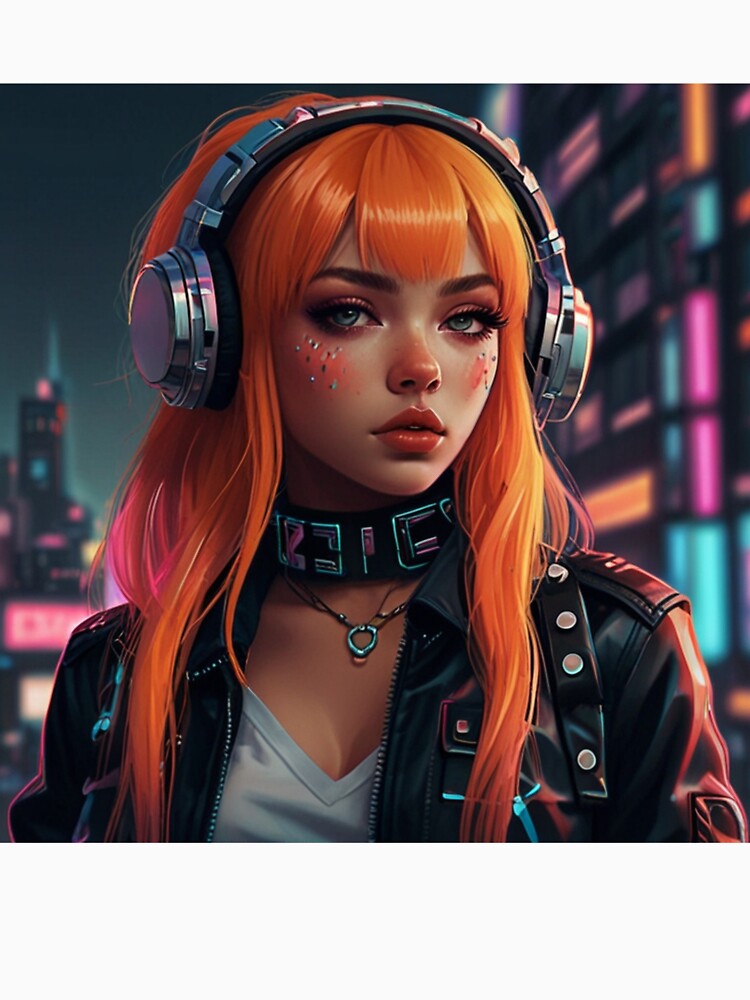 Decora Kawaii Cyber Aesthetic Art | Shattered Techwear Anime Design by Joy-boy-op Unisex , , , Long Sleeve Tee